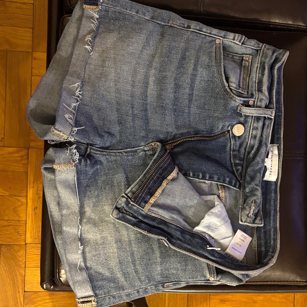 Casual Blue Denim Shorts